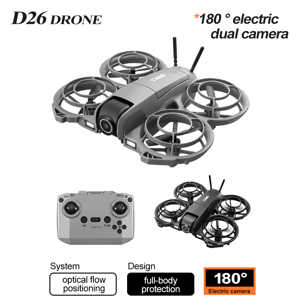 Fpv Brushless Rc Drone 4K - D26 4K Mini RC Drohne, vollständiger
