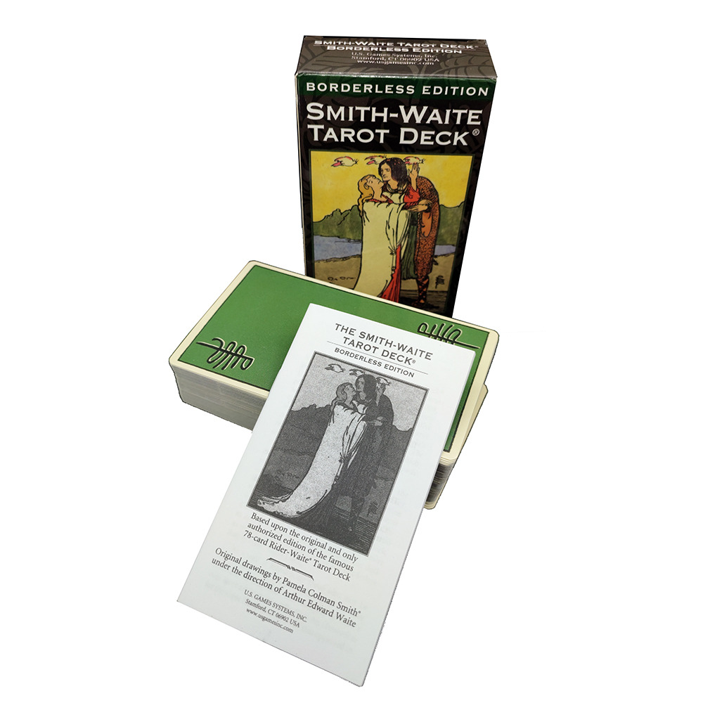 Tarot Cards Deck With Guidebook - 256g 12x7cm Smith-Waite Tarot randlose Edition