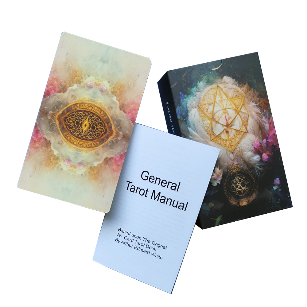 Tarot Cards Deck With Guidebook - 12x7cm Hochwertige, energetisch schöne Tarot-Decks, immer