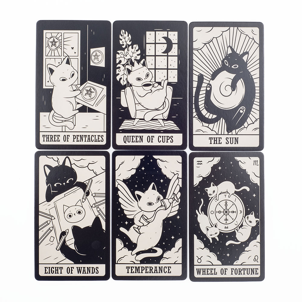 Kitten Tarot-Kartenspiel, 78 K – Tarot Cards Deck With Guidebook Bewertung und Preis