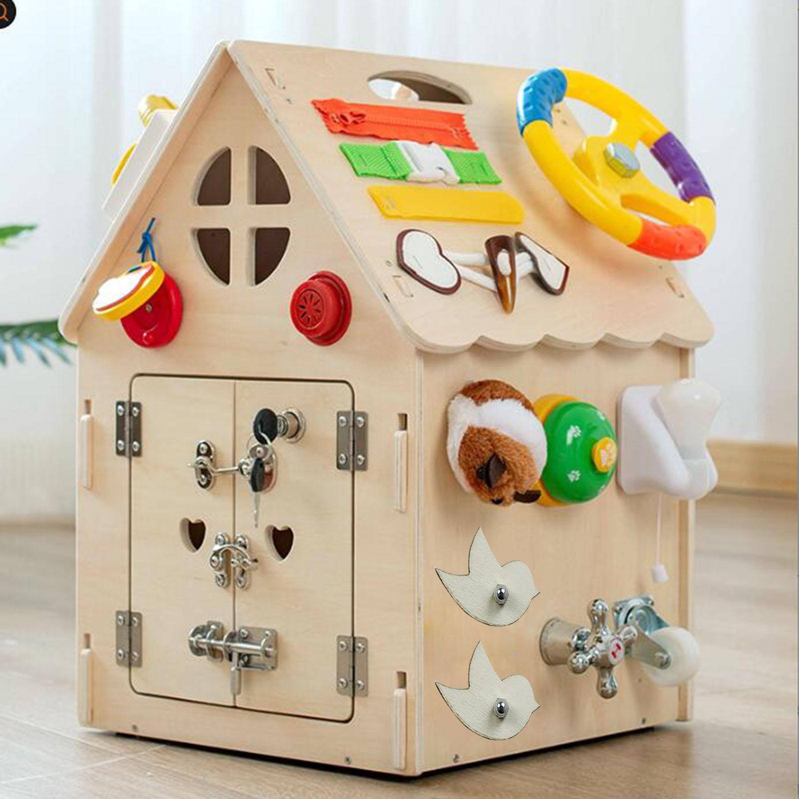Montessori-Beschäftigungsbrett – Montessori Wooden Busy Board Toddler Bewertung und Preis