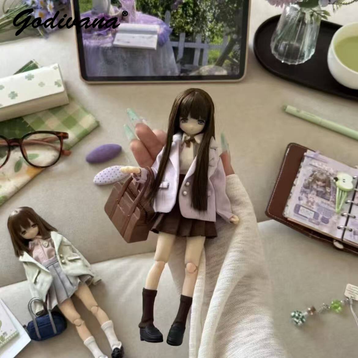 Blythe/OB22/24/azone Puppenkle – Bjd Doll 1 6 Full Set With Clothes Bewertung und Preis