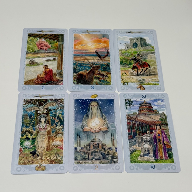 ТАРО СВЯЩЕННЫХ МЕСТ Russische  – Tarot Cards Deck With Guidebook Bewertung und Preis
