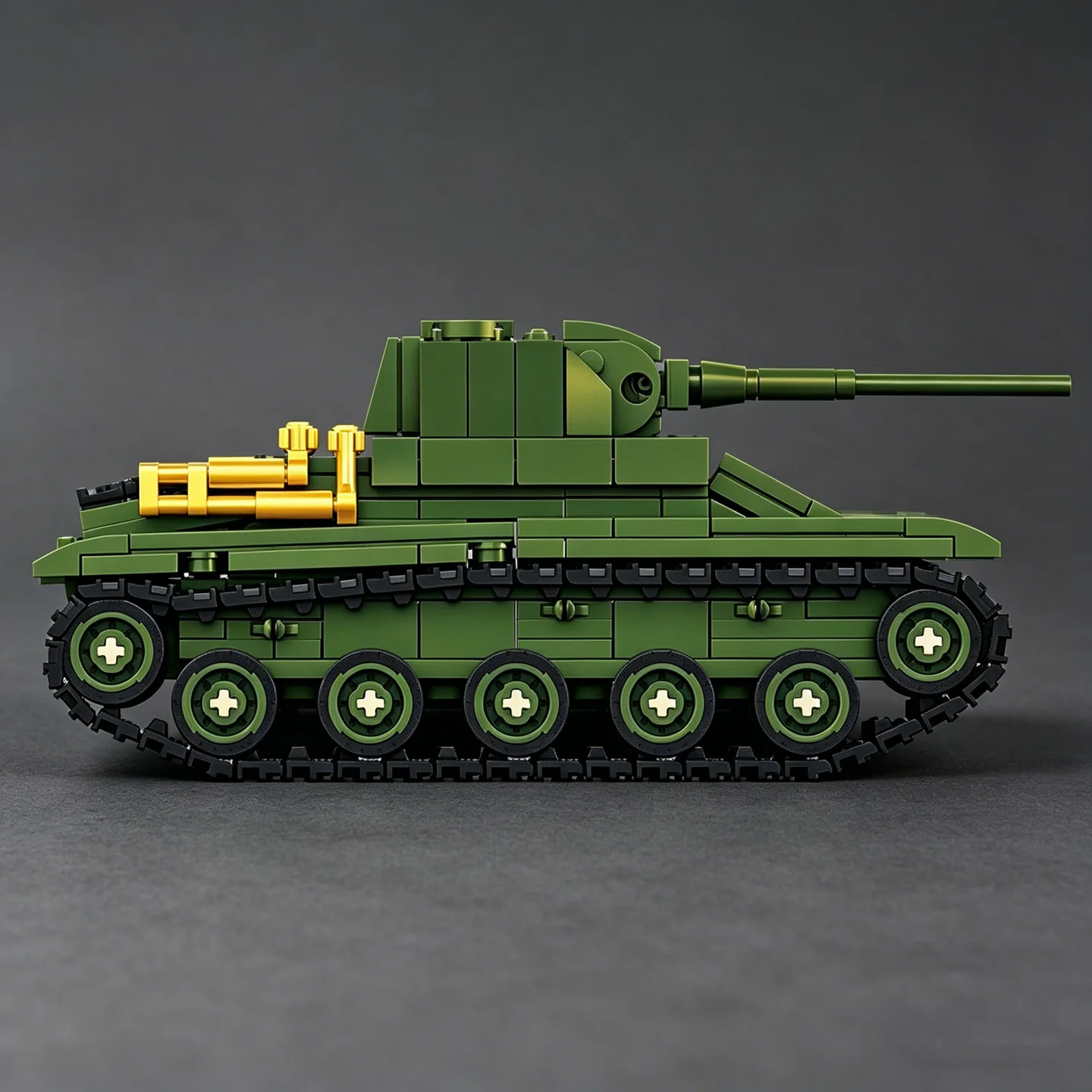 Militärisches sowjetisches T-7 – Lego Compatible Military Tank Bewertung und Preis