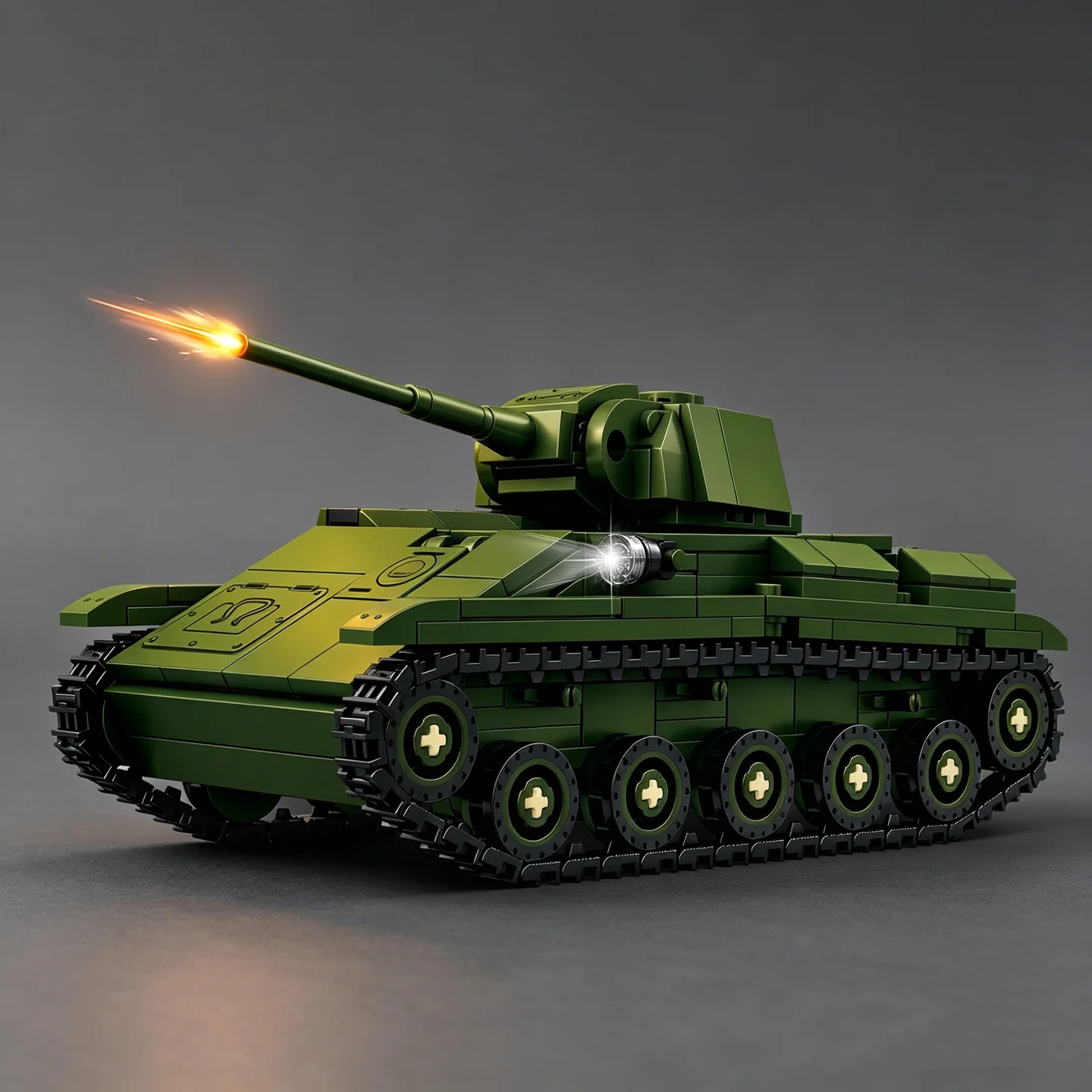 Militärisches sowjetisches T-7 – Lego Compatible Military Tank Bewertung und Preis