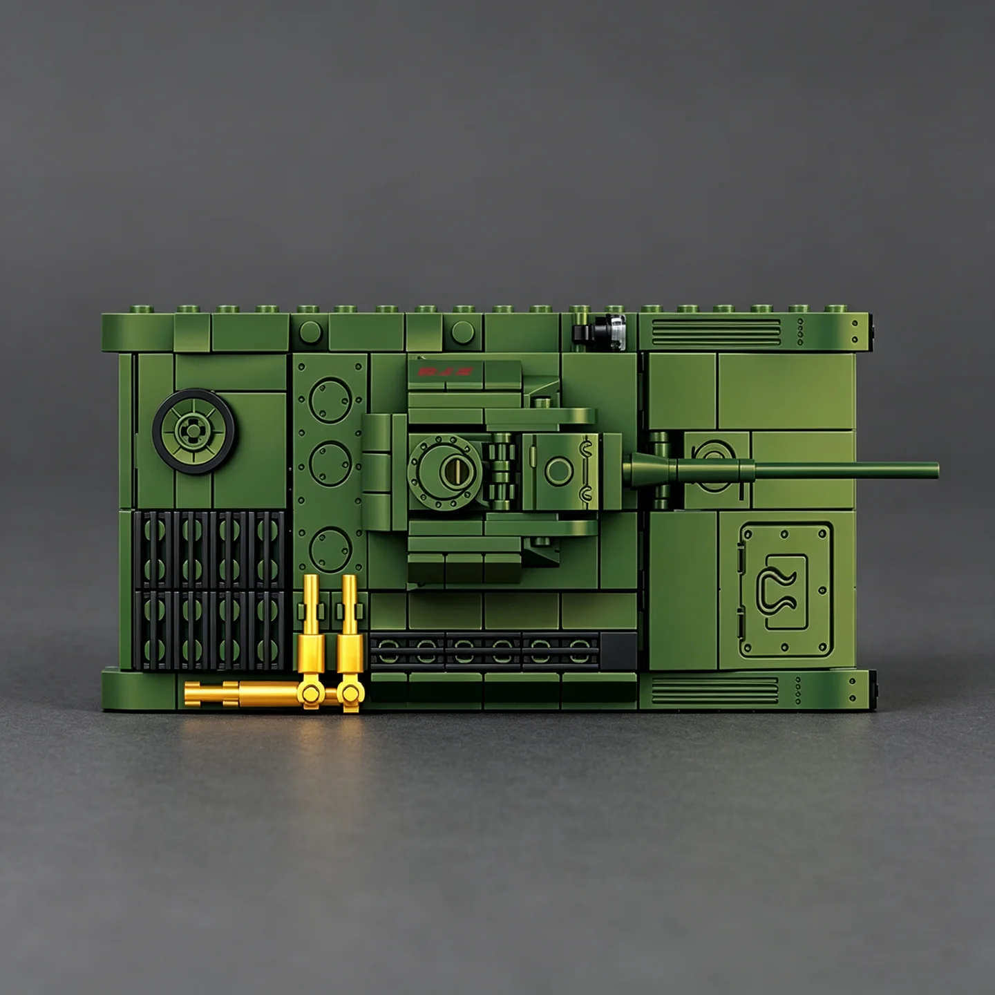 Militärisches sowjetisches T-7 – Lego Compatible Military Tank Bewertung und Preis